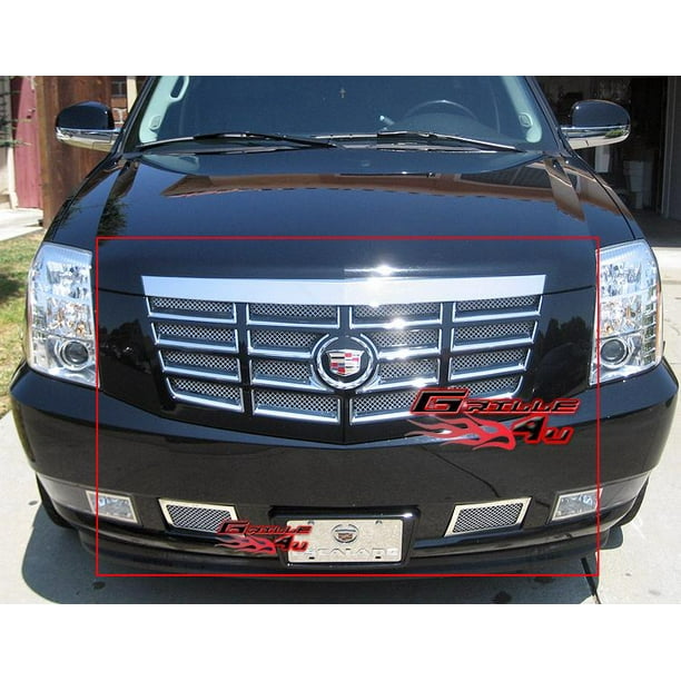 Compatible with 20072014 Cadillac Escalade Stainless Steel Mesh Grille