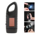 thumbnail image 3 of Linterna con energía solar perfecl lámpara de antorcha LED recargable de supervivencia negro, 3 of 8