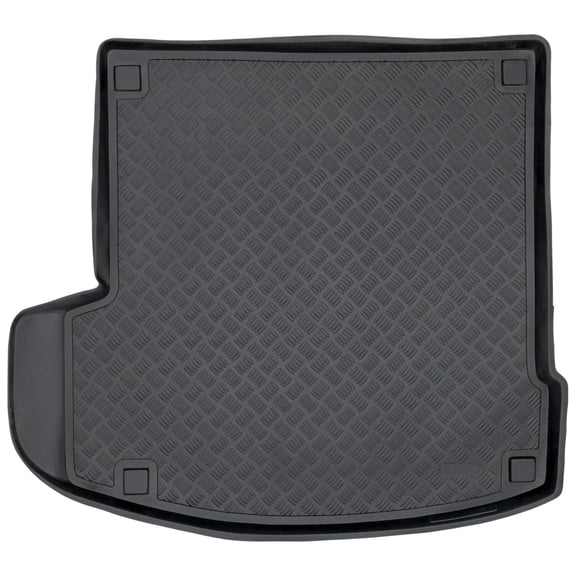 Rezaw-Plast Trunk Mat for Buick Regal TourX 2018 2019 2020 Custom Fit Cargo Tray PE Protector Heavy-Duty Waterproof Non-Slip Raised Edges Easy to Clean All-Weather Black