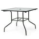 thumbnail image 4 of Mesa de Comedor para Patio Costway 89 x 89 cm con Tablero de Vidrio Templado, 4 of 4