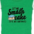 thumbnail image 4 of Inktastic Let Me Smash Cake Its My Birthday Boys Baby Bodysuit, 4 of 5
