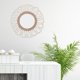 thumbnail image 3 of Espejo de ratán, decoración artística innovadora de ratán, espejo de maquillaje , tocador, espejo colgante de pared para , sala de DIA INTERIORES 17CM Soledad espejo para maquillarse, 3 of 10