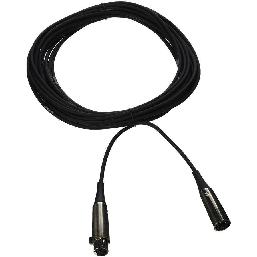 Shure C25F 25Foot Balanced Microphone Cable