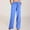 *Dark Blue #, variant on Women's Low Waist Wide Leg Pants With Drawstring, Elastic Waist Pants with Pockets ,Lounge Trousers Army Green,Womens Plus S