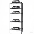 thumbnail image 1 of 5-Tier Storage Shelf, Wire Shelving Unit, 550LBS Weight Capacity, Metal Storage Shelves Adjustable Garage Tool Shelf Standing Rack, 23.62"L x 13.78"W x 59"H, 1 of 10