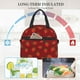 thumbnail image 4 of Easygdp Strawberry Caja de Almuerzo para Mujeres y Hombres, Bolsa de Almuerzo Insulada, Bolsas Reutilizables Impermeables para Viajes, Trabajo y Picnics, 4 of 7