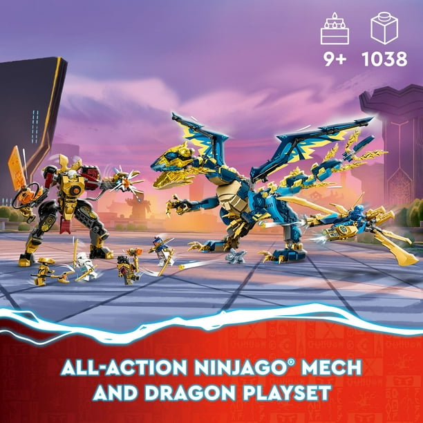 LEGO NINJAGO Elemental Dragon vs. The Empress Mech 71796 Building