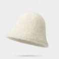 thumbnail image 3 of Prolriy Winter Hats for Women, Women's Thickened Cold Plush Basin Hat with Warm Gradient Color Fisherman Hat Womens Hats Bucket Hat Beige, 3 of 3