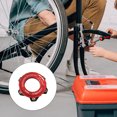 thumbnail image 2 of Adaptador de bloqueo central Sonducket bicicleta mi.xim aleación de aluminio disco de freno Ciclismo rojo, 2 of 6