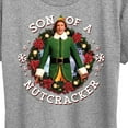 thumbnail image 3 of ELF - Christmas Son Of A Nutcracker - Women's Short Sleeve Graphic T-Shirt, 3 of 5