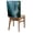 Green, variant on Abstract Art Chair Back Covers Set of 4 Red Black Gradient Flames Vertical Blocks Modern Removable Dining Chair Slipcovers Washable Seat Protector for Restaurant Party Banquet Kichen Decor
