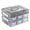 Grey, variant on Tool Box & Organizer Aqua Blue 24 Customizable Compartments 6 Drawers