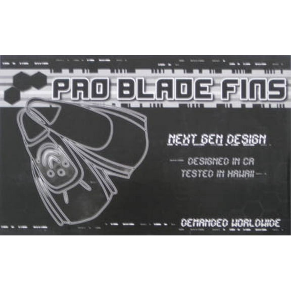 Problade Surf Fin Lg 9-10