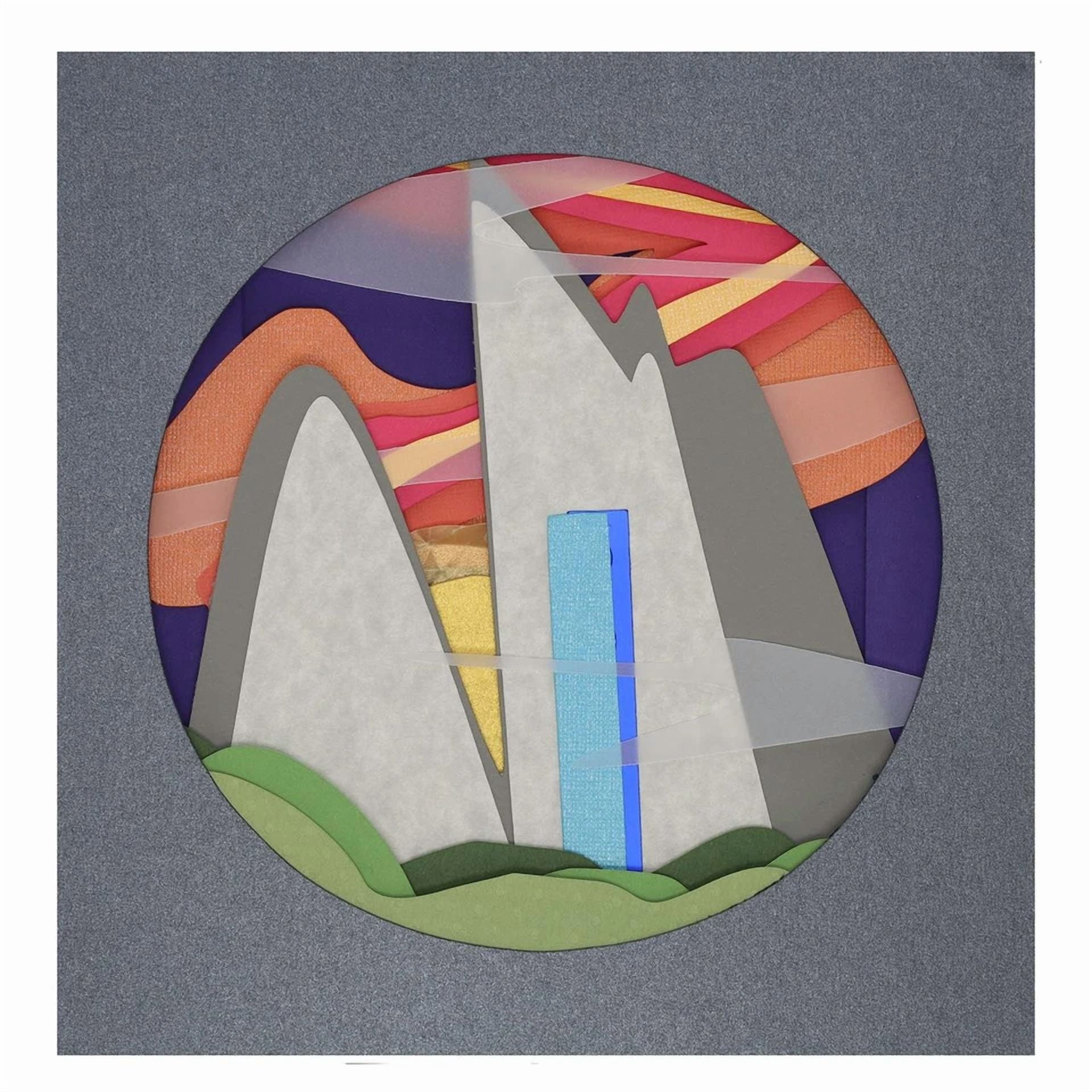 CIRCLE- Pa Paper Accents Smooth Cardstock 8.5" X 11" Posh Purple, 65Lb Colored