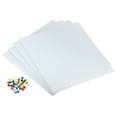 thumbnail image 1 of Unique Bargains Carreaux de Feutre Carré Autocollants pour Mur, Blanc 4 Pack, 1 of 5