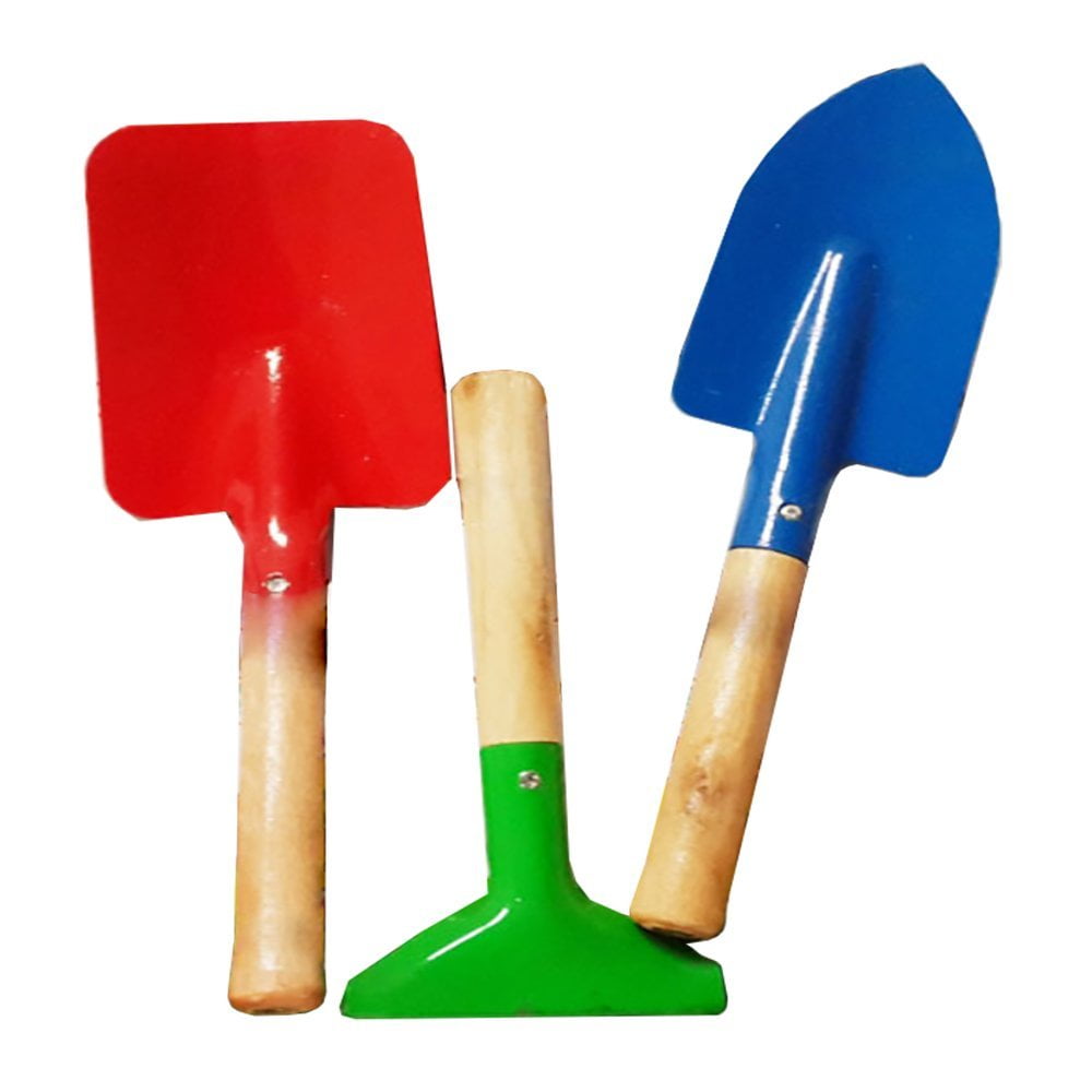 Novo Kid's 3Pcs Toy Garden Tool Set for 5 years old or up,Children