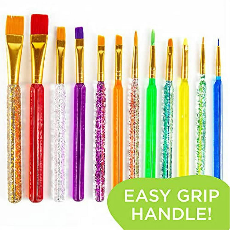 Crayola, Toys, Crayola Beginnings 4 Washable Triangular Paintbrushes  Paint Brush In One New