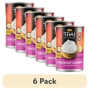(6 pack) Thai Kitchen Gluten Free Unsweetened Coconut Cream, 13.66 fl oz Can