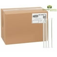 thumbnail image 1 of Stone Plastics Straw Plastic Wrap Milkshake 8 inches 500 CT (6/Case), 1 of 5