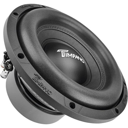 Timpano 10 Inch Subwoofer D4 1000 Watts Max Power Dual 4 Ohm, Subwoofer 10 Inch Car Audio 14 mm Xmax, TPT-T1000-10 D4, 2.4 in Voice Coil, Deep Low Tones Sub Woofer for Car Audio Systems (Single)
