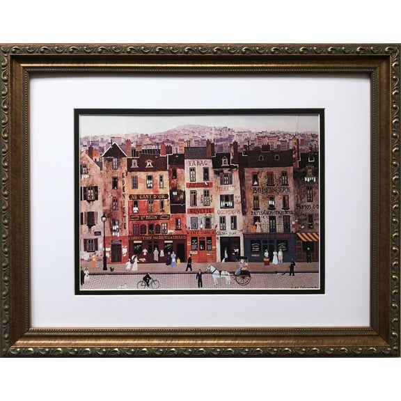Michel Delacroix "Le Civette Parisienne" CUSTOM FRAMED Generic