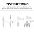 thumbnail image 3 of OUNONA 10Pcs Red Ink Absorption Device for Fountain Pen with Ergonomic Design, 3 of 6