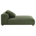 thumbnail image 5 of Modular Lounge Chair Chaise, Green, Fabric, Living Room Lounge Cafe Lobby Hospitality Restaurant, Modern Contemporary, HB37163, 5 of 9
