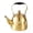 1.0L Gold, variant on Stainless Steel Kettle Teapot for Stove Insulated Handle Rapid Boiling Water Pot 1.5L Gold