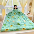 thumbnail image 6 of Thick Printed Multifunctional Lazy Quilt, 6 of 21