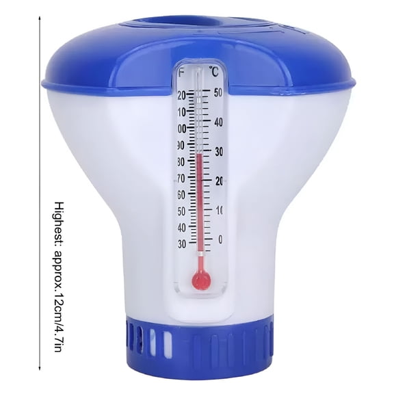 HIBIBUD Swimming Pool Floating Chlorine Chemical Dispenser,1.5"