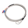 thumbnail image 2 of K Type Thermocouple Sensor, Stainless Steel Temperature Probe for Automotive Engine, with 14mm ID Washer, for Cylinder Head Temperature Measurement, 2 of 7