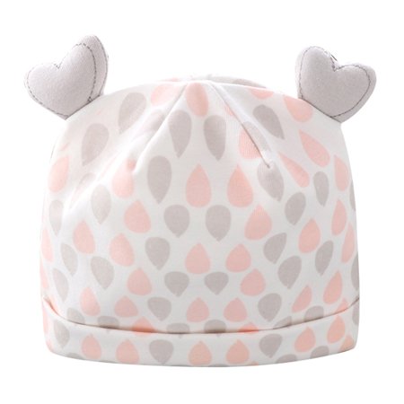 

Wanwan Infant Hat Printed All-match Skin Friendly Baby Beanie Cap for Summer