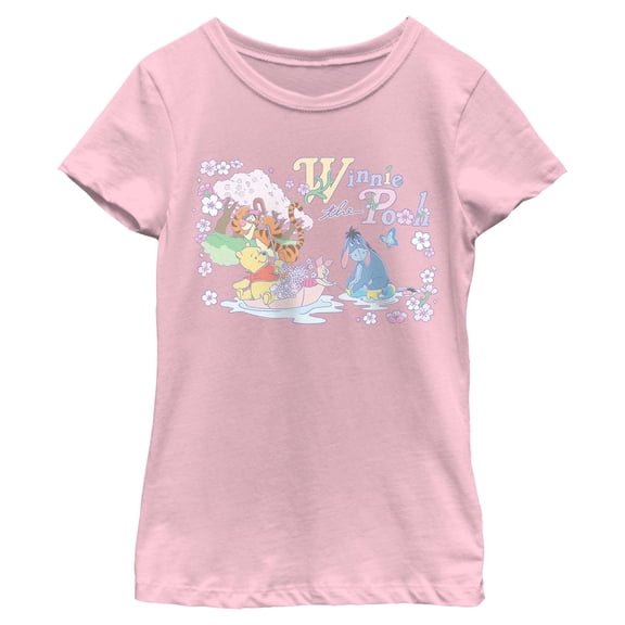 Girls Winnie the Pooh Springtime for Pooh and Friends T Shirt