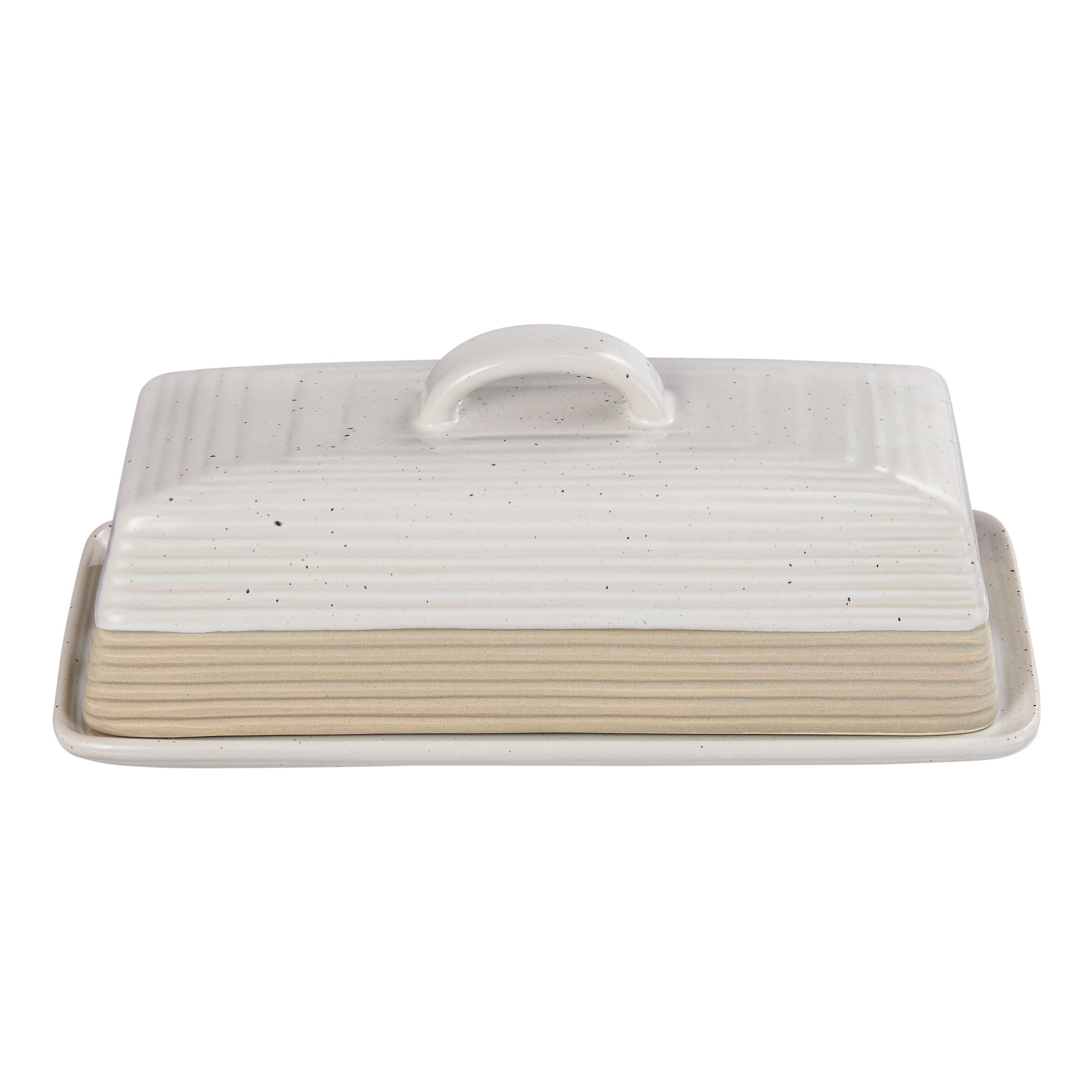 Better Homes & Gardens Abott Stoneware Butter Dish