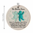 thumbnail image 3 of Sea Glass Friendship Decor Friendship Heart Keepsake Friendship Heart Ornament For Christmas Tree Hanging Ornaments, 3 of 6