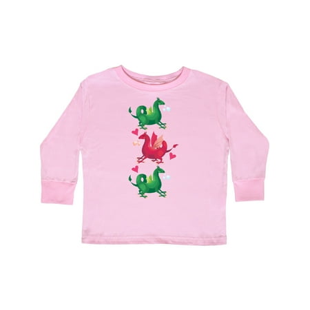 

Inktastic Dragon Lover Cute Fantasy Gift Toddler Boy or Toddler Girl Long Sleeve T-Shirt