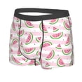 thumbnail image 2 of Naloa Watermelon Print Mens Underwear - Boxers for Men, Classic Briefs for Men, 2 of 9