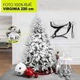 thumbnail image 3 of Árbol De Navidad Artego Pino Navideño 220 Cm Super Nevado 2500 Ramas Premium con base de metal + maleta transportadora, 3 of 7
