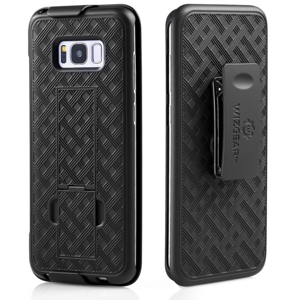 WizGear Shell Holster Combo Swivel Slim Belt Case for Samsung Galaxy S8