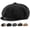 Black, variant on NCY Men's 8 Panel Newsboy Cap Vintage Tweed Cap Herringbone Cabbie Flat Cap