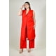 thumbnail image 5 of Conjunto largo de lino Roman Fashion /Tallas Extras, 791 (Rojo) rojo 40, 5 of 6