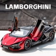 thumbnail image 2 of 1:24 Lamborghini Revuelto Supercar Alloy Metal Diecast Car Model Sound & Light Collection Hobbies Decorative Trendy Ornament Boy, 2 of 7