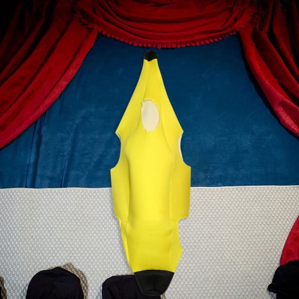 Disfraz De Plátano Para Adultos – Unisex, Ligero Y Cómodo, De 138 Cm De Largo, Ideal Para Halloween, Fiestas Temáticas Y Cosplay