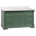 thumbnail image 7 of Sydney 60" Single Bathroom Vanity with Sage Green Cabinet and Engineered Marble Top, 7 of 7