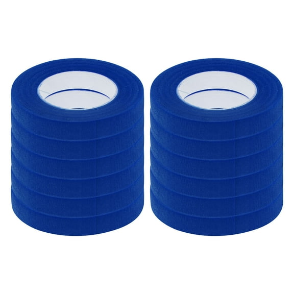 Uxcell 12 Rolls Floral Tapes 1/2 Inch 30 Yards Flower Adhesive Waterproof Tape for Floral Bouquet Wrap, Blue
