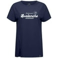 thumbnail image 2 of Women's Levelwear  Navy Colorado Avalanche Influx Monument T-Shirt, 2 of 3