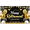 2A, variant on Black Gold Glitter Happy Retirement Banner Party Backdrop Decoration Background for Retirement Parties Photography Props Celebrations Events