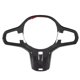 thumbnail image 2 of Embellecedor para volante, cubierta de volante de fibra de carbono seca, reemplazo de decoración de volante para 6 Series GT G32 M Sport 2018, 2 of 14