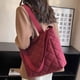 thumbnail image 4 of Bolsa De Hombro Bolsa de viaje de compras de moda Color sólido Simple Gran capacidad Suave para el trabajo Tmvgtek Para Estrenar, 4 of 9