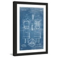 thumbnail image 2 of "Vacuum Tube 1924 Blueprint" Framed Painting Art Print, 16" x 1.5", 2 of 4
